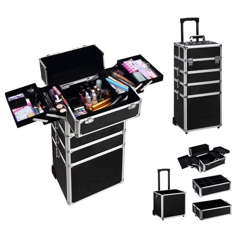 Professional Makeup Train Case Aluminum Makeup Box 4